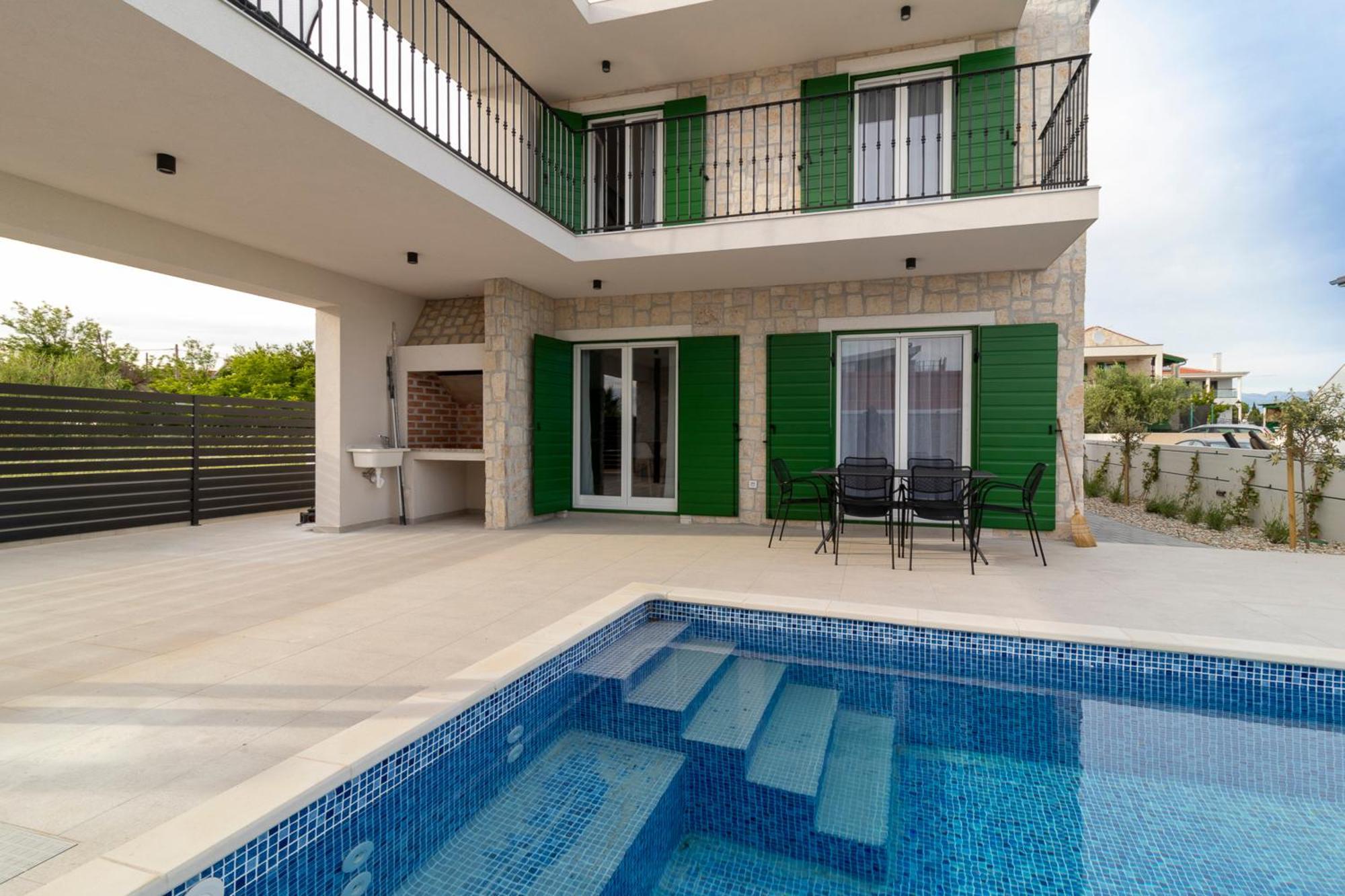 Corte Villas & Apartments - Ae1043 Privlaka  Pokoj fotografie